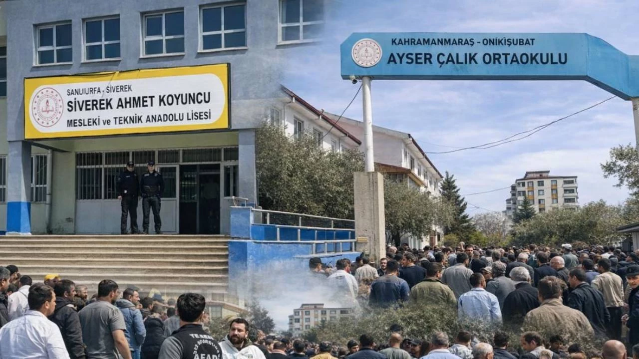 Siverek ve Maraş'ta Okullara Saldırı